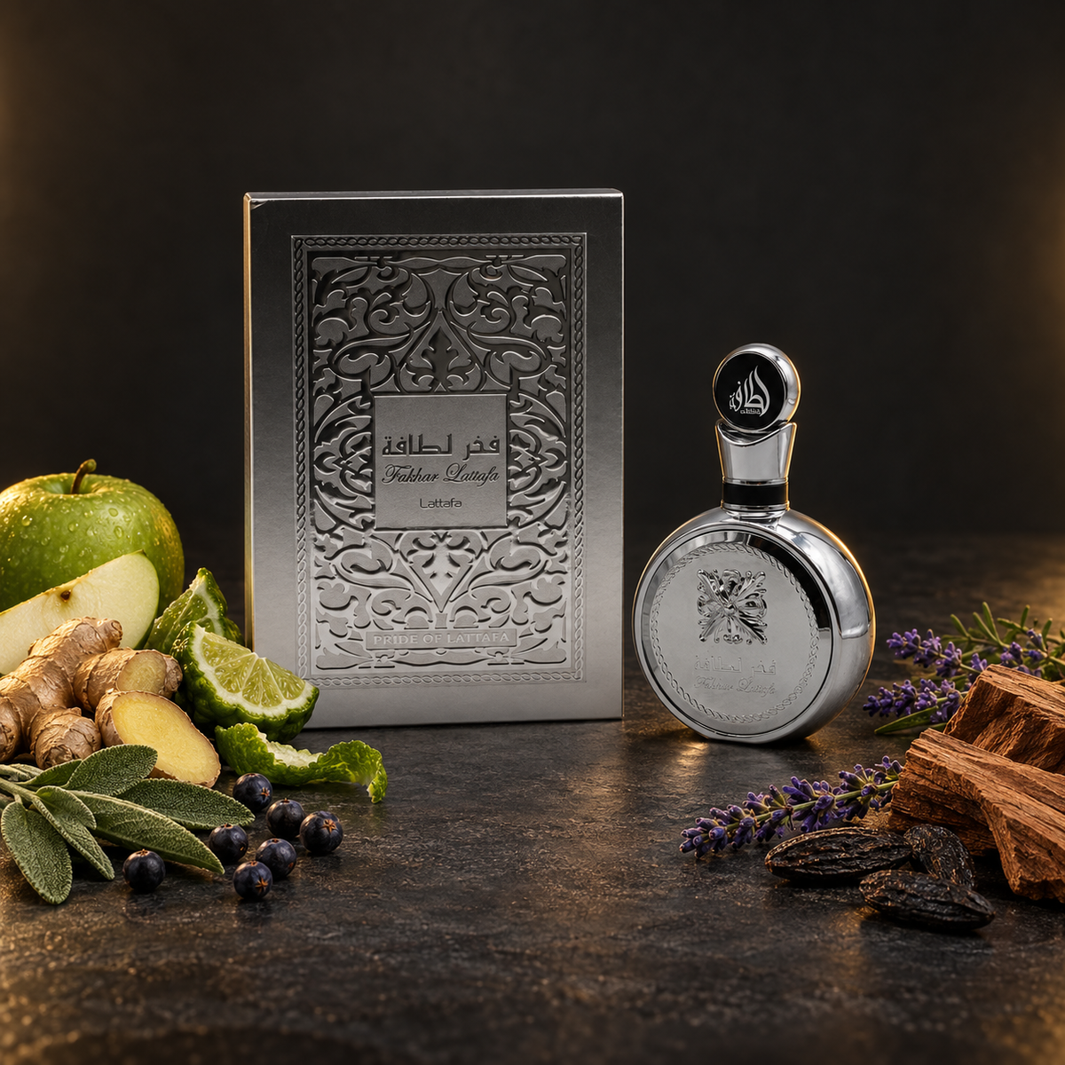 Lattafa Fakhar Silver Eau de Parfum – 100 ml